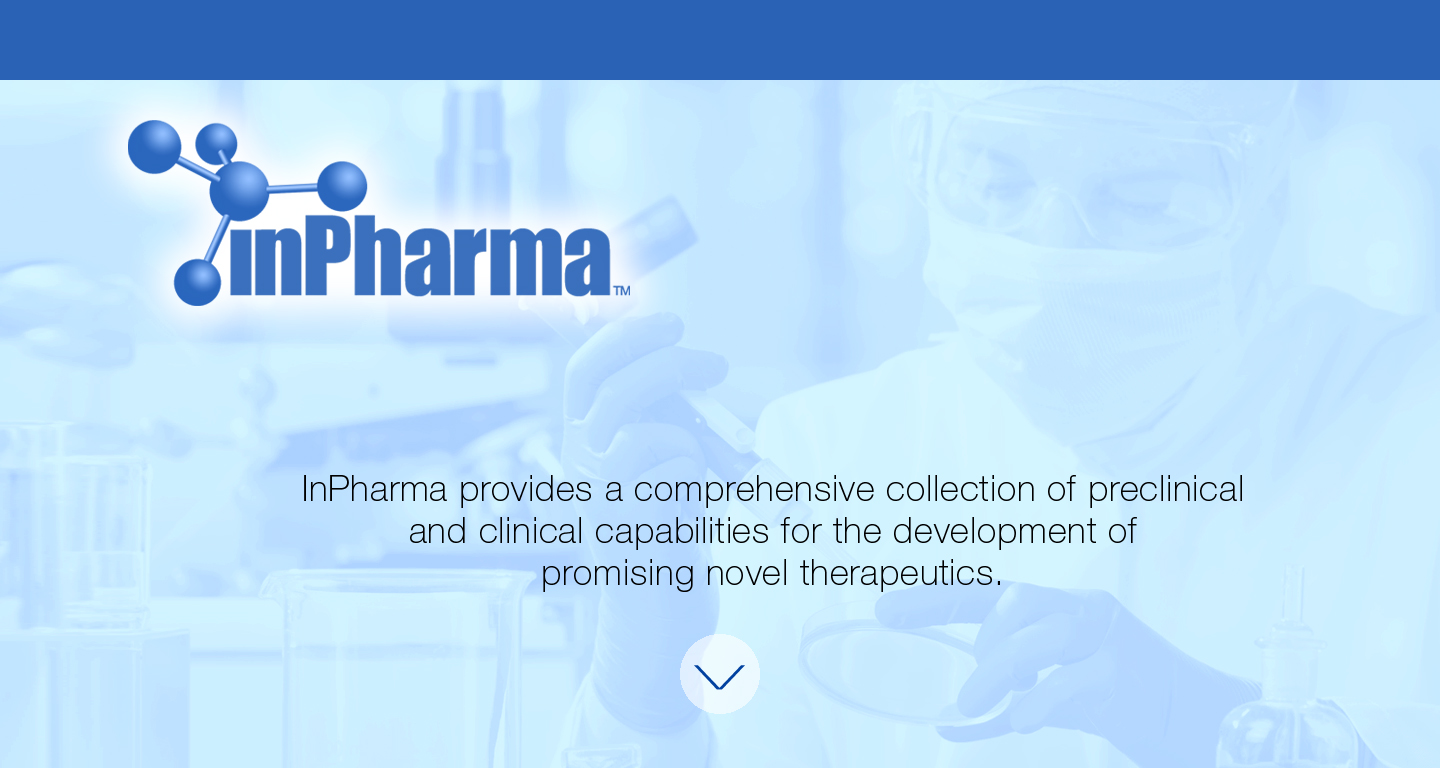 InPharma was established to aid your therapeutic discovery and development efforts. InPharma’s expertise encompasses a wide range of pharmacology and pharmaceutical science necessary in the development of novel therapeutics. 